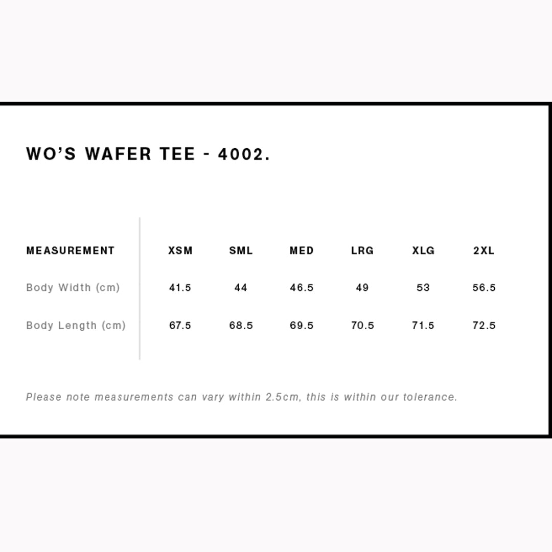 House of Uniforms The Wafer Tee | Ladies AS Colour