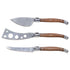 House of Uniforms The Wedge Cheese Knife Block Set Po 'Di Fame