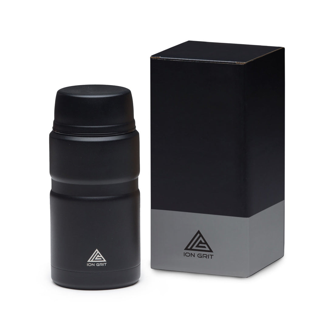 House of Uniforms The Work Fuel Food Thermos | 750ml Ion Grit