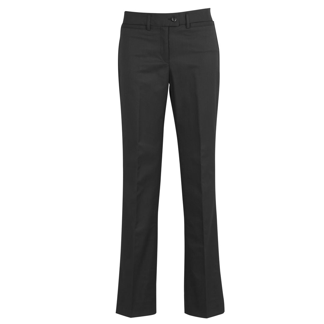 House of Uniforms The Cool Stretch Relaxed Pant | Ladies Biz Corporates Charcoal
