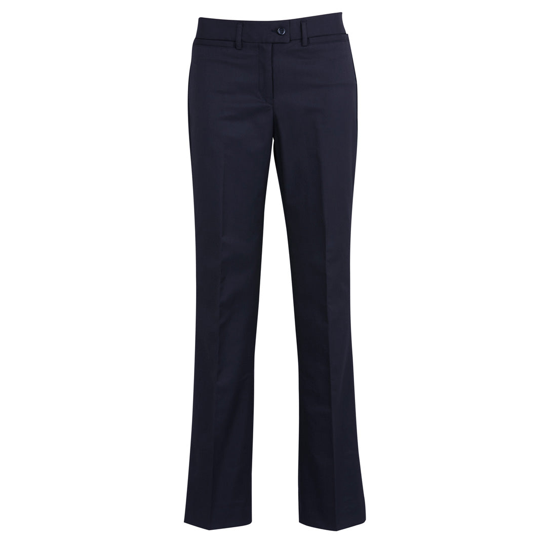 House of Uniforms The Cool Stretch Relaxed Pant | Ladies Biz Corporates Navy