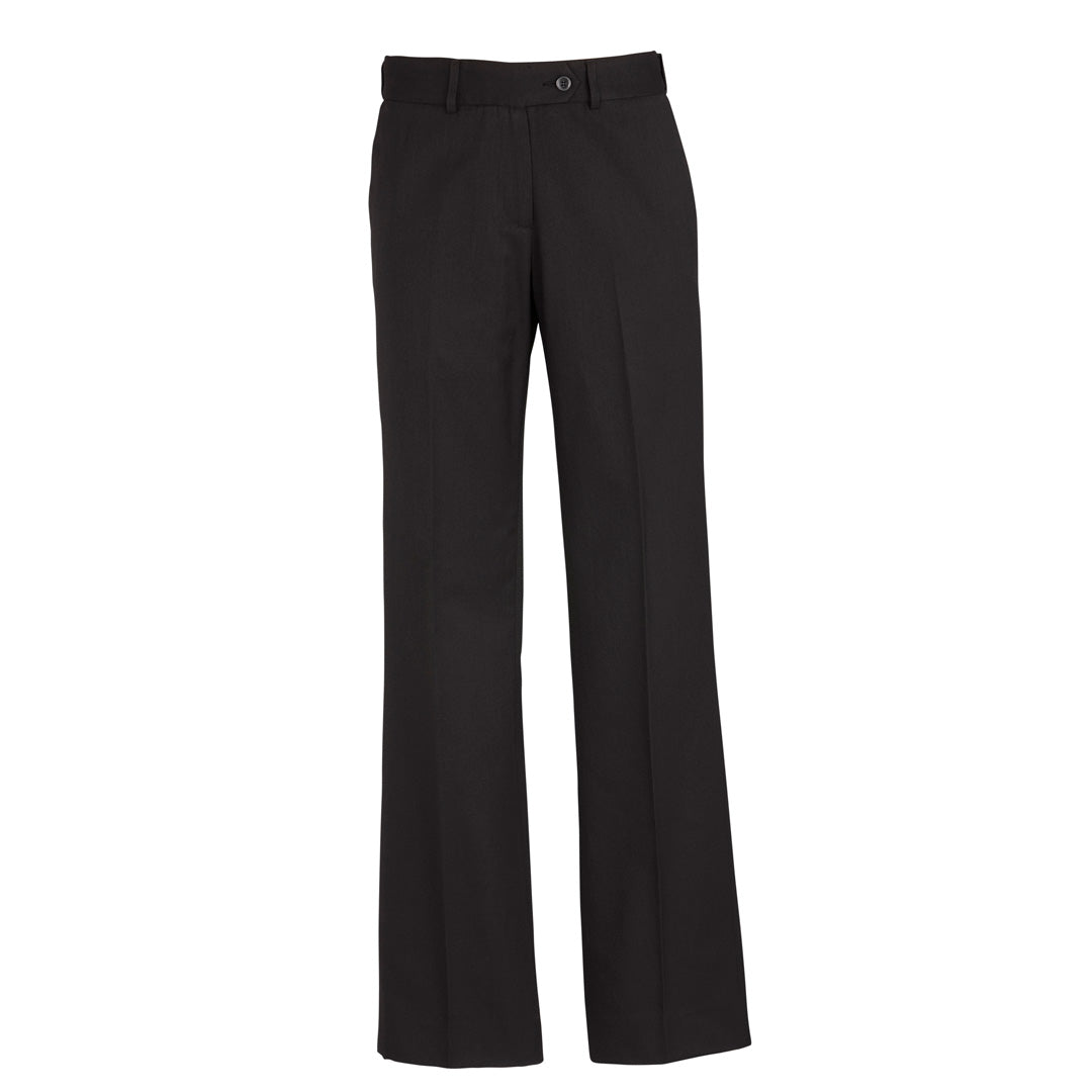 House of Uniforms The Cool Stretch Adjustable Pant | Ladies Clearance Biz Corporates Black