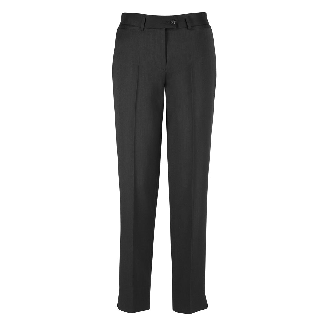 House of Uniforms The Cool Stretch Slim Pant | Ladies Biz Corporates Charcoal