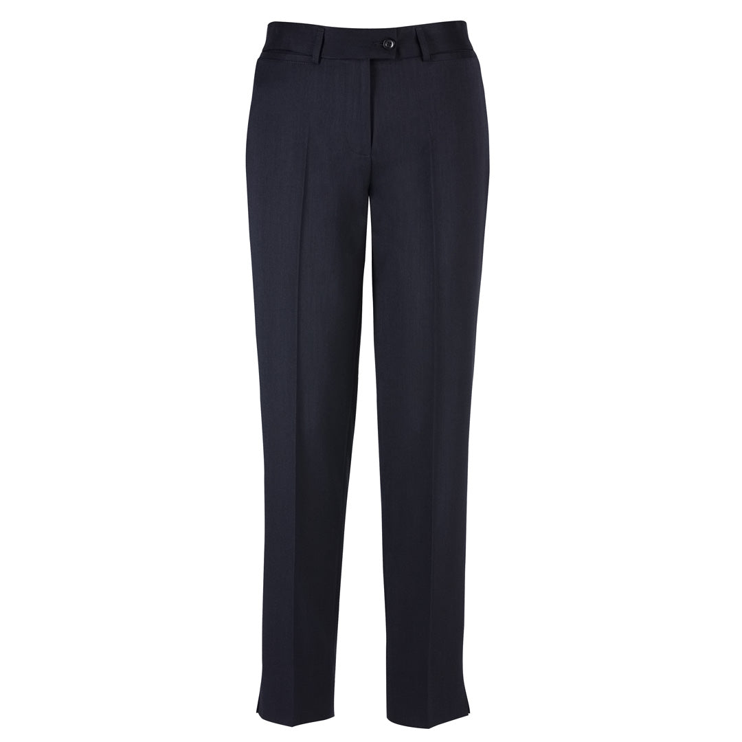House of Uniforms The Cool Stretch Slim Pant | Ladies Biz Corporates Navy