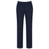 House of Uniforms The Cool Stretch Bandless Slim Pant | Ladies Biz Corporates Navy