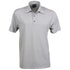 House of Uniforms The Silvertech Polo | Mens | Short Sleeve Stencil Grey/Silver