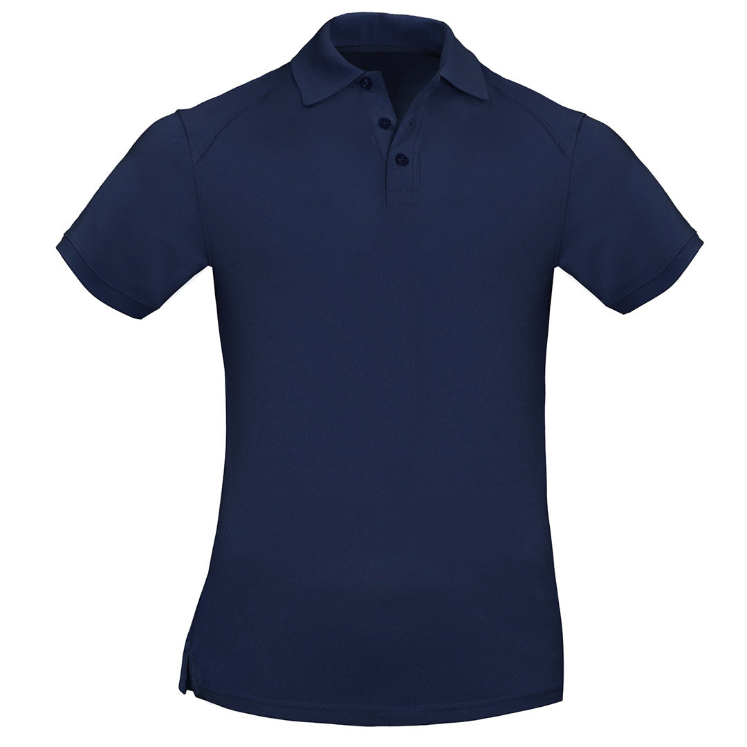 House of Uniforms The Sorona Polo | Mens | Short Sleeve Stencil Navy