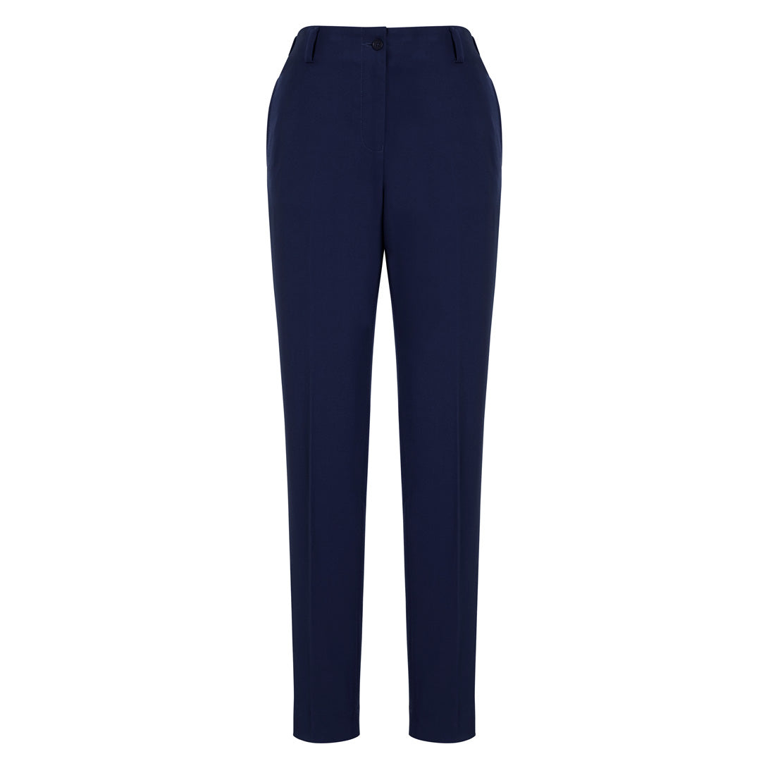 House of Uniforms The Siena Slimline Pant | Ladies Biz Corporates Marine Blue