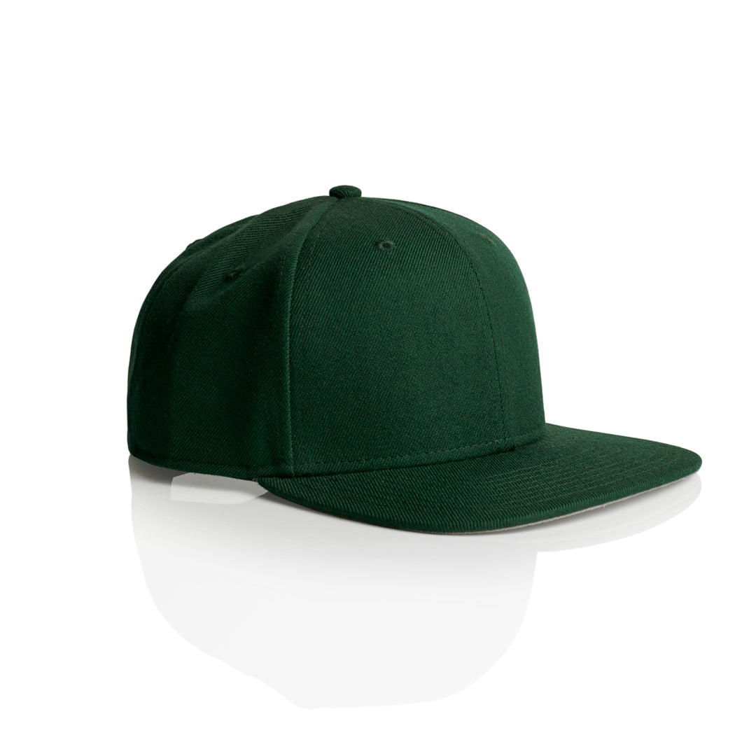 House of Uniforms The Stock Cap | Adults AS Colour Forest Green