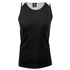 House of Uniforms The Premier Singlet | Mens Aussie Pacific Black/White