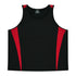 House of Uniforms The Eureka Singlet | Mens Aussie Pacific Black/Red