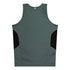 House of Uniforms The Tasman Singlet | Mens | Grey Base Aussie Pacific