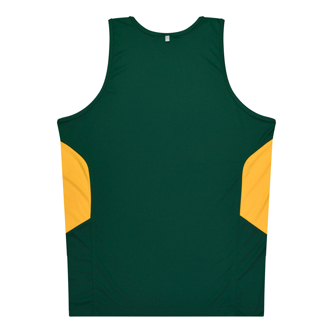 House of Uniforms The Tasman Singlet | Mens | Mixed Base Aussie Pacific