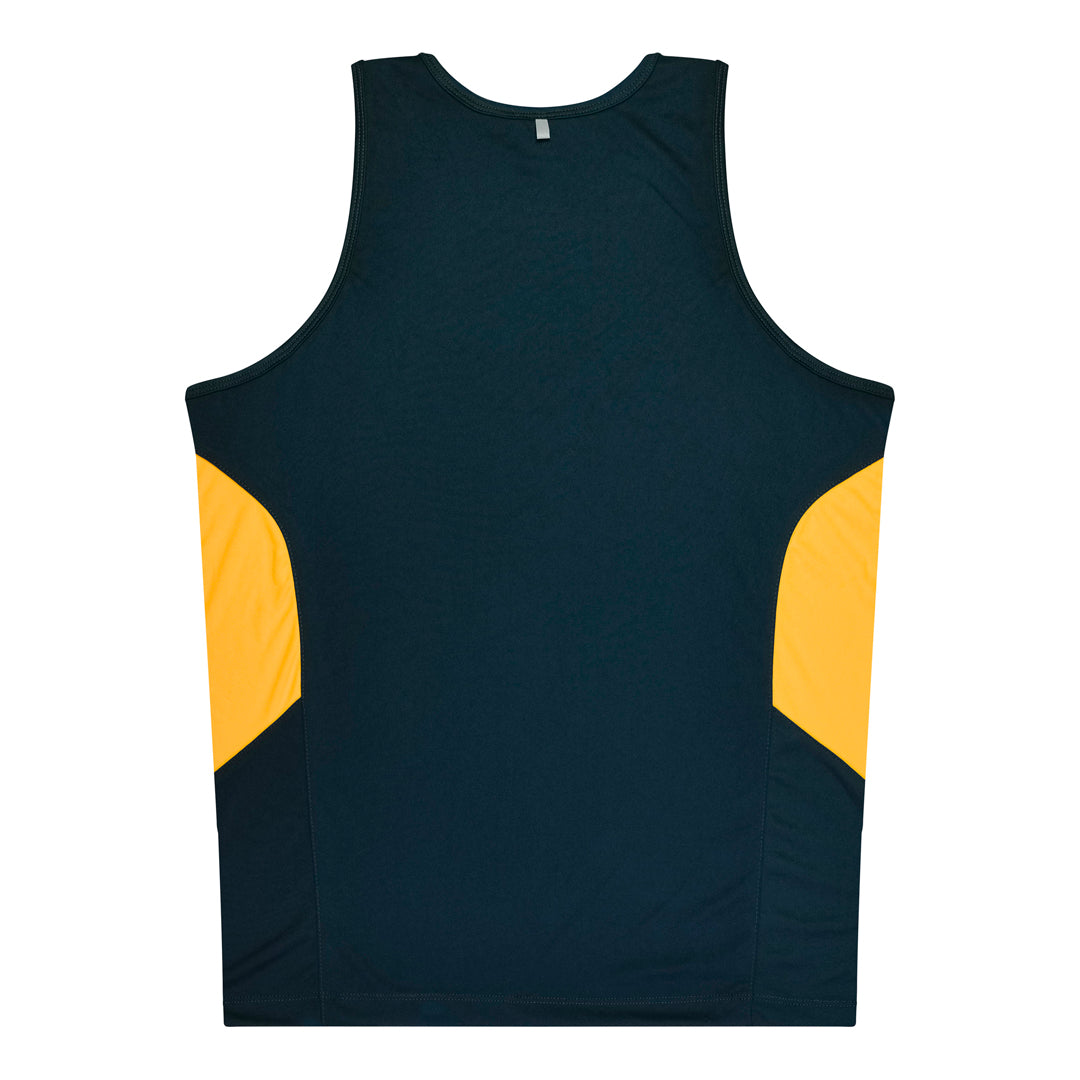 House of Uniforms The Tasman Singlet | Mens | Navy Base Aussie Pacific