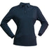 House of Uniforms The Freshen Polo | Ladies | Long Sleeve Stencil Navy