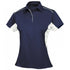 House of Uniforms The Freshen Polo | Ladies | Short Sleeve Stencil Navy/White