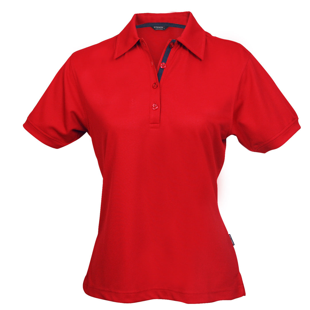 House of Uniforms The Superdry Polo | Ladies | Short Sleeve Stencil