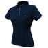 House of Uniforms The Boston Polo | Ladies | Short Sleeve Stencil Navy/White