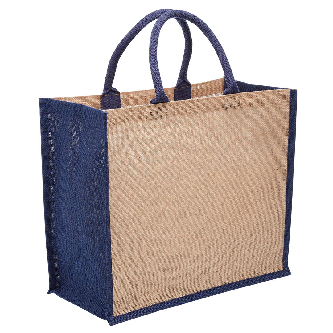 House of Uniforms The Eco Jute Tote Bag Legend Navy