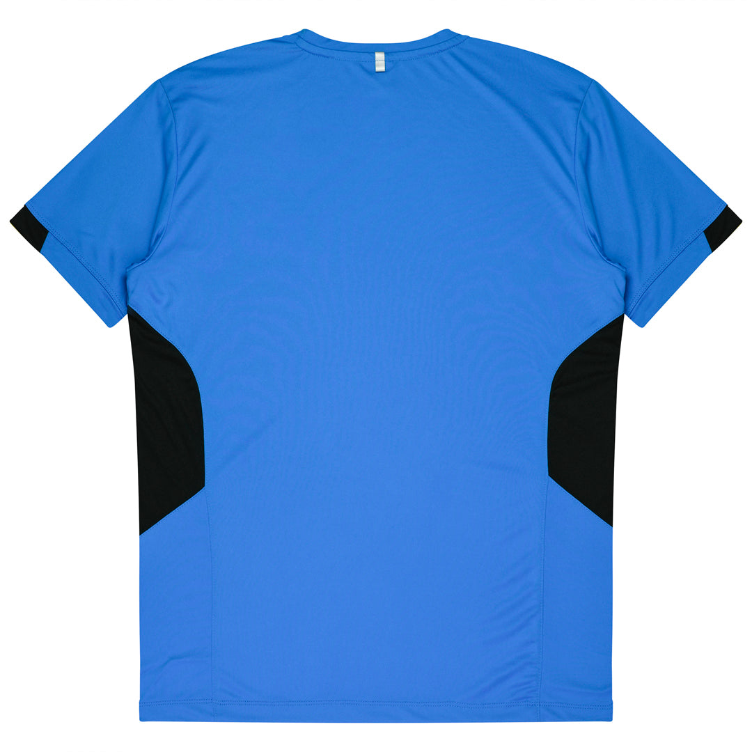 House of Uniforms The Tasman Tee | Mens | Short Sleeve | Blue Base Aussie Pacific