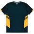 House of Uniforms The Tasman Tee | Mens | Short Sleeve | Navy Base Aussie Pacific Navy/Gold