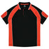 House of Uniforms The Murray Polo | Mens Aussie Pacific Black/Orange