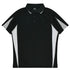 House of Uniforms The Eureka Polo Shirt | Mens Aussie Pacific Black/White