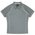 House of Uniforms The Endeavour Polo | Mens | Short Sleeve | Plus Aussie Pacific Silver/White