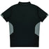 House of Uniforms The Tasman Polo | Mens | Short Sleeve | Black Base Aussie Pacific