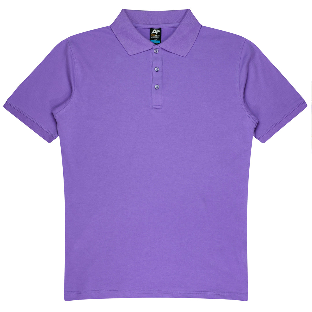 House of Uniforms The Claremont Polo | Mens | Short Sleeve Aussie Pacific Purple