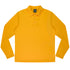 House of Uniforms The Botany Polo | Mens | Long Sleeve Aussie Pacific Gold