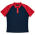 House of Uniforms The Manly Beach Polo | Mens | Plus | Short Sleeve Aussie Pacific Navy/Red
