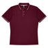 House of Uniforms The Cottesloe Polo | Mens | Short Sleeve Aussie Pacific Maroon/White