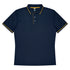 House of Uniforms The Cottesloe Polo | Mens | Short Sleeve Aussie Pacific Navy/Gold
