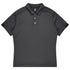 House of Uniforms The Currumbin Polo | Mens | Plus | Short Sleeve Aussie Pacific Slate/Black