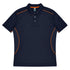 House of Uniforms The Kuranda Polo | Mens | Short Sleeve Aussie Pacific Navy/Orange