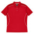 House of Uniforms The Kuranda Polo | Mens | Short Sleeve Aussie Pacific Red/White