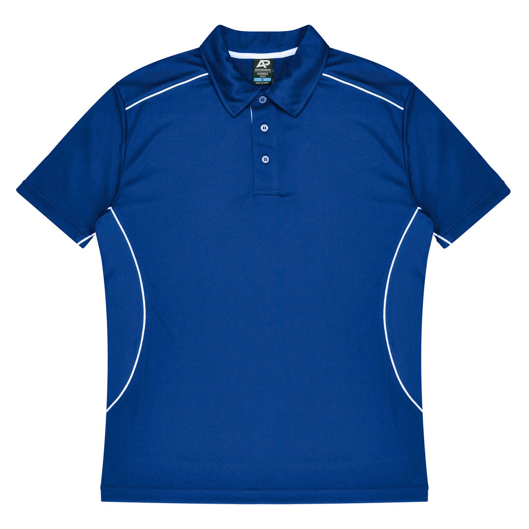 House of Uniforms The Kuranda Polo | Mens | Short Sleeve Aussie Pacific Royal/White