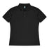 House of Uniforms The Noosa Polo | Mens | Short Sleeve Aussie Pacific Black