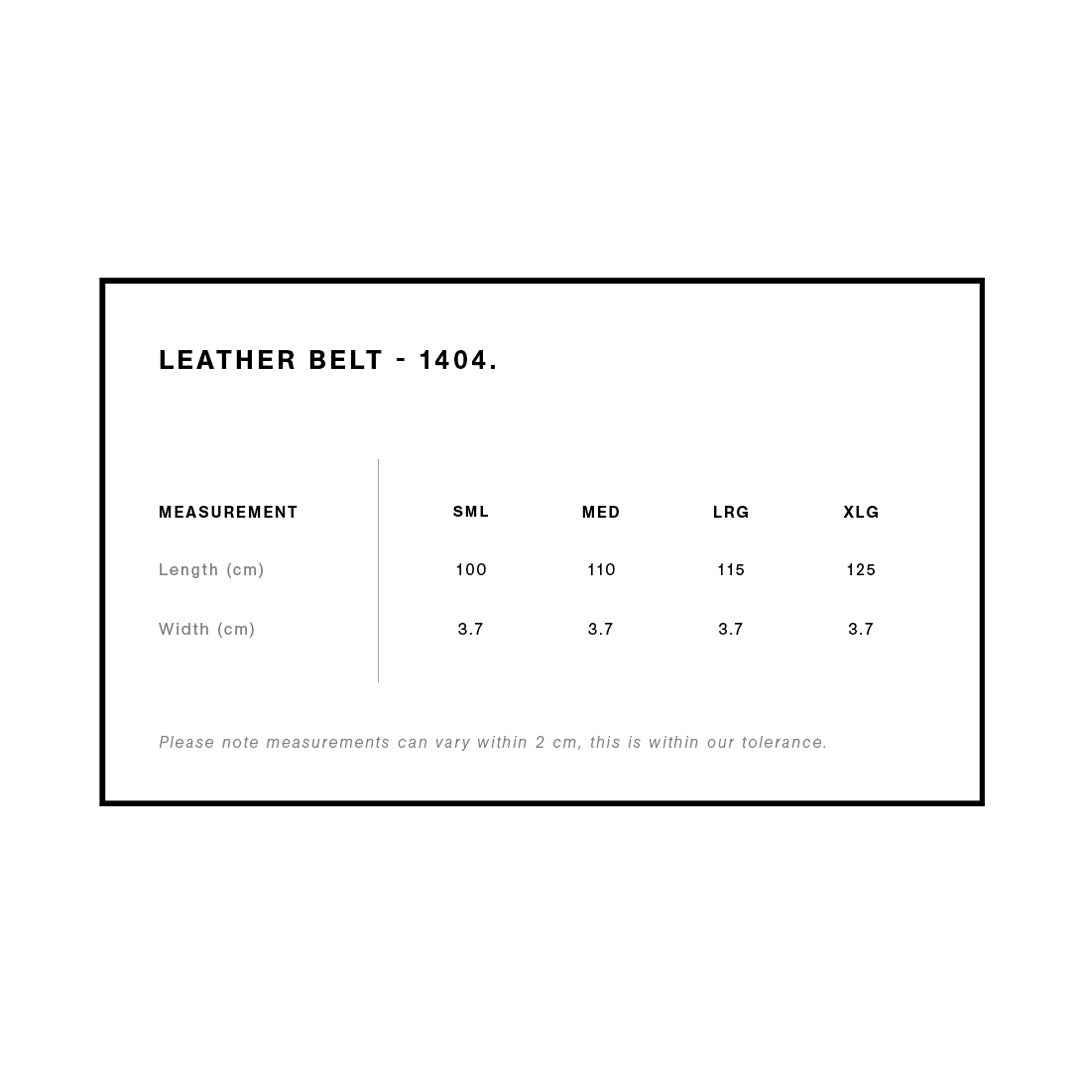 House of Uniforms The Leather Belt | Mens AS Colour