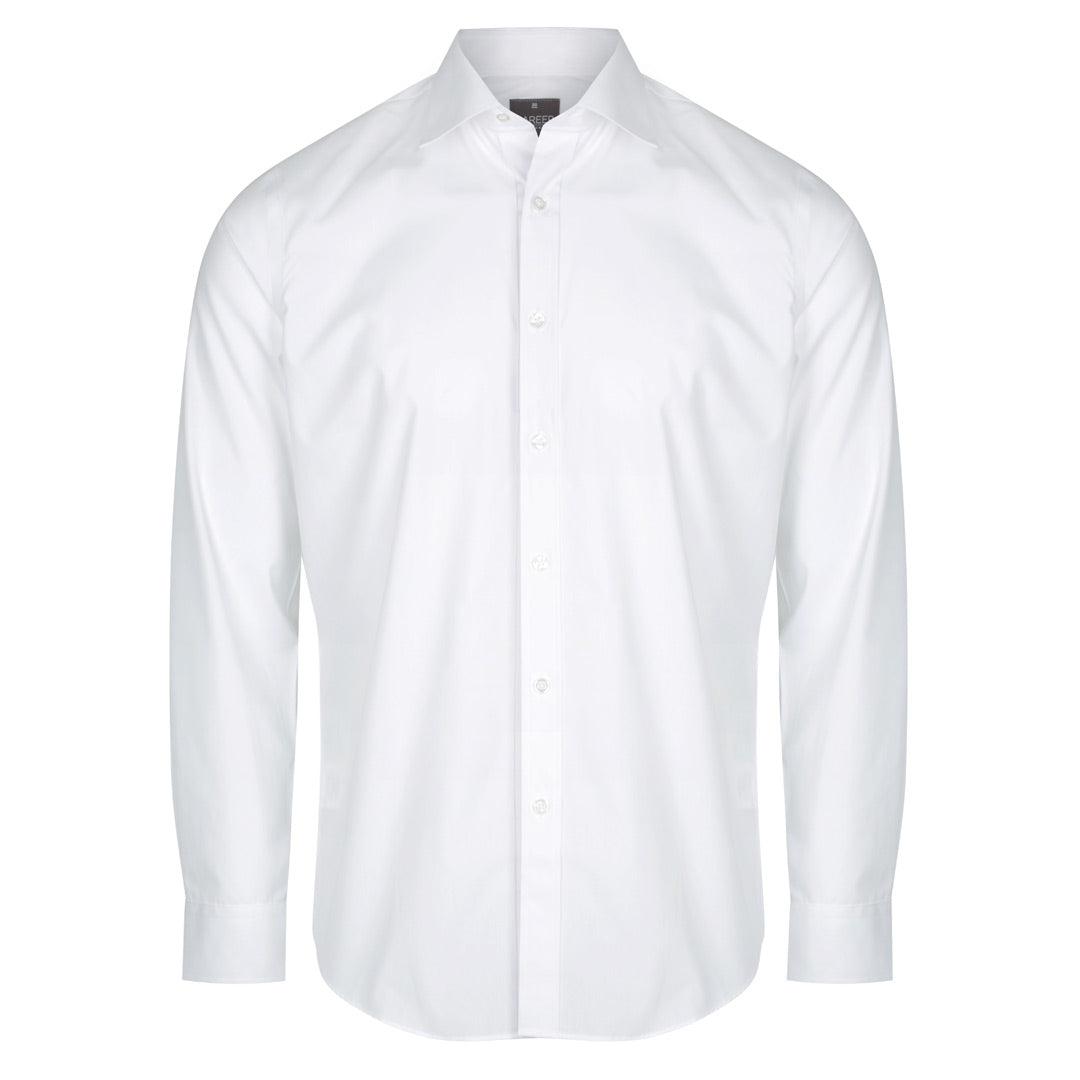 House of Uniforms The Nicholson Shirt | Mens | Slim Fit | Long Sleeve Gloweave