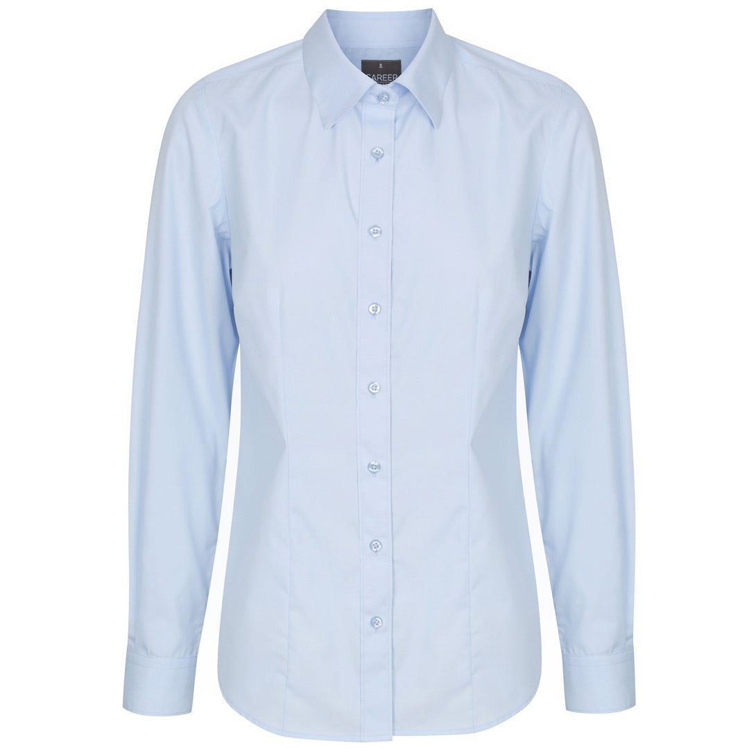 House of Uniforms The Nicholson Shirt | Ladies | Slim Fit | Long Sleeve Gloweave