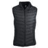 House of Uniforms The Snowy Puffer Vest | Mens Aussie Pacific Black