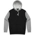 House of Uniforms The Monash Hoodie | Plus | Mens Aussie Pacific Black/Grey