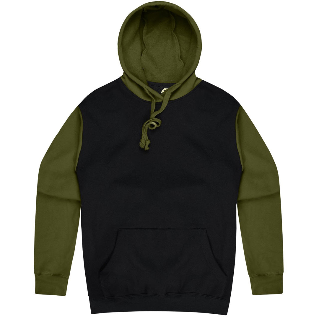 House of Uniforms The Monash Hoodie | Plus | Mens Aussie Pacific Black/Army