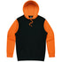 House of Uniforms The Monash Hoodie | Mens Aussie Pacific Black/Orange