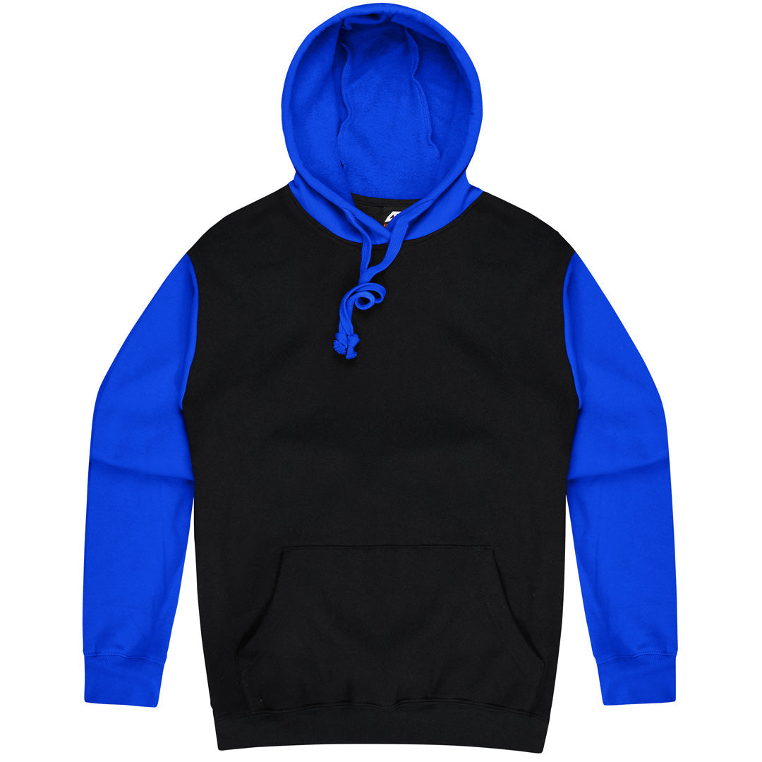 House of Uniforms The Monash Hoodie | Plus | Mens Aussie Pacific Black/Royal