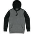 House of Uniforms The Monash Hoodie | Plus | Mens Aussie Pacific Charcoal/Black