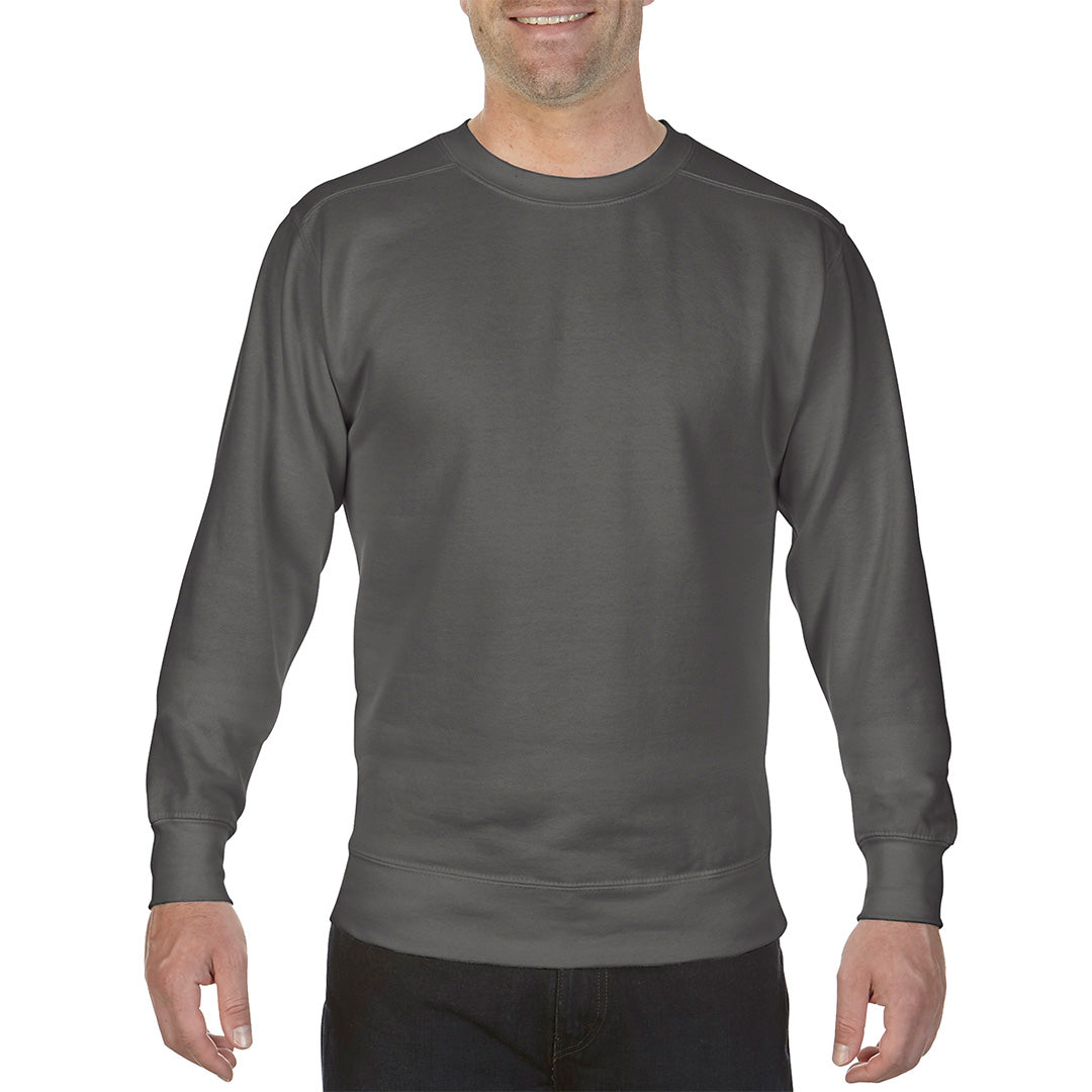 House of Uniforms The Crewneck Sweatshirt | Unisex Comfort Colors Pepper