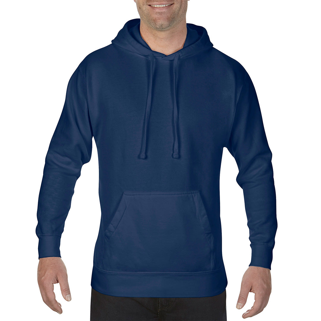 House of Uniforms The Hooded Sweatshirt | Unisex Comfort Colors Navy